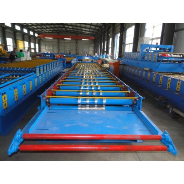 Quality 7.5Kw Hydraulic Power Crimping Curving Roof Tile Roll Forming Machine Chian Transmission and Fully Automatic