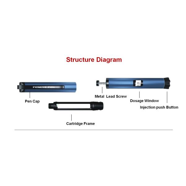 Long Acting Regular Diabetes Insulin Pen Safety Needles , Syringe Pen