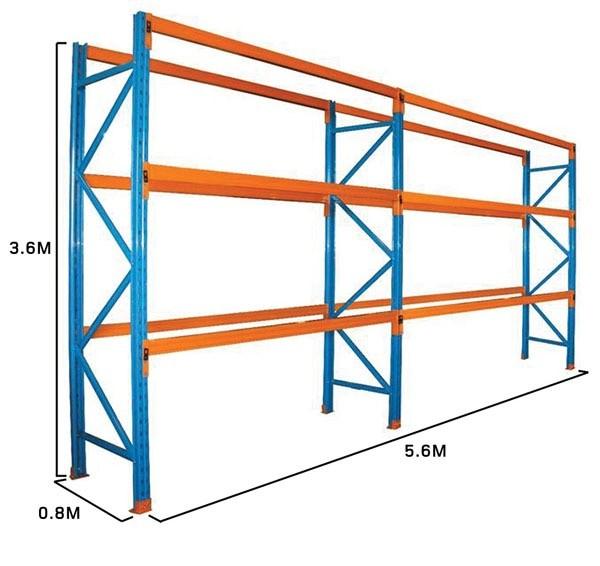 Reposables selectivos de palets de Dexion para almacenamiento en almacenes
