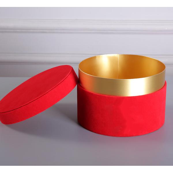 Logotipo del cliente Logotipo de oro de papel de aluminio Embalaje de ramos de regalo con colores Pantone y tapa