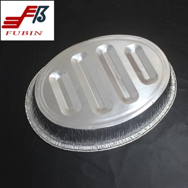 Airplane 475x335mm Aluminum Foil Loaf Pans Customized