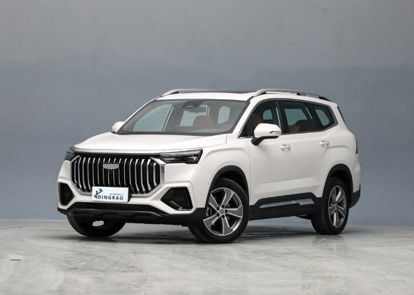 Fábrica de Tecnologia Inteligente Esporte Automático Geely Car 5 Portas 7 Assentos SUV 2.0T 218Ps 160Kw 325Nm combustível de óleo Carro novo