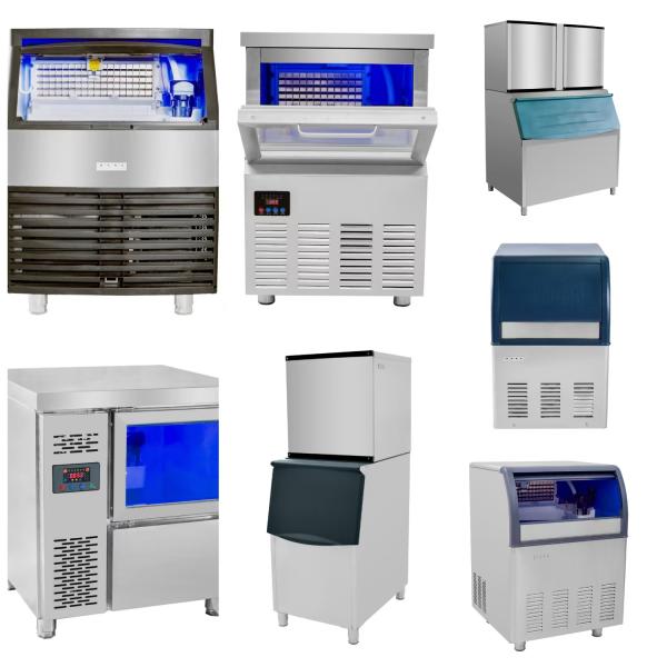 100~500kgs Commercial Icemachine With CE Fan Cooling For Restaraunt Cafe Clube