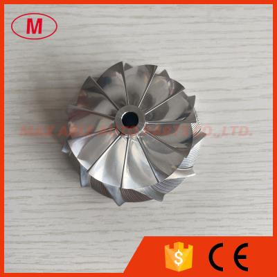 RHF5HB 49.62/61.98mm 11+0 blades Turbocharger milling/aluminum 2618/billet compressor wheel for VF30/VF34 upgrade