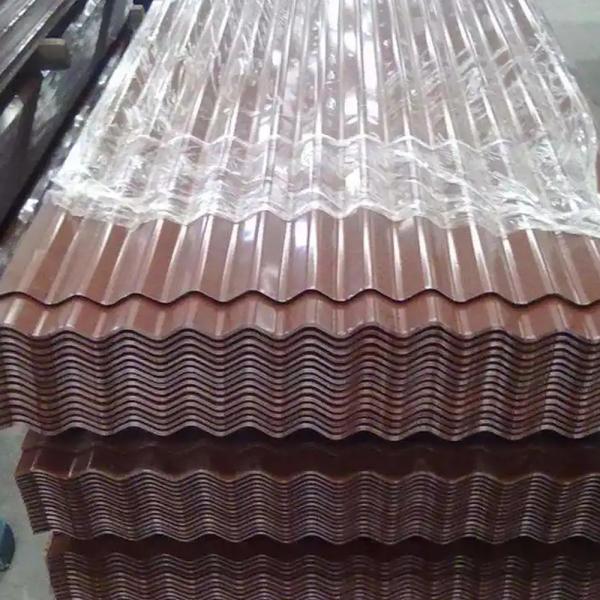Hot Rolled Ppgi Galvanised Corrugated Roofing Sheets Colour Coated