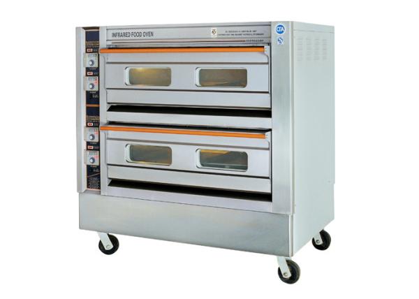 Forno bonde do pão do forno comercial automático do cozimento uma bandeja da camada dois