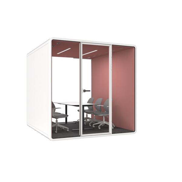 Quite Cabin Supports Installation Various Equipment Soundproof Rooms Negotiation Rooms For Exhibitions