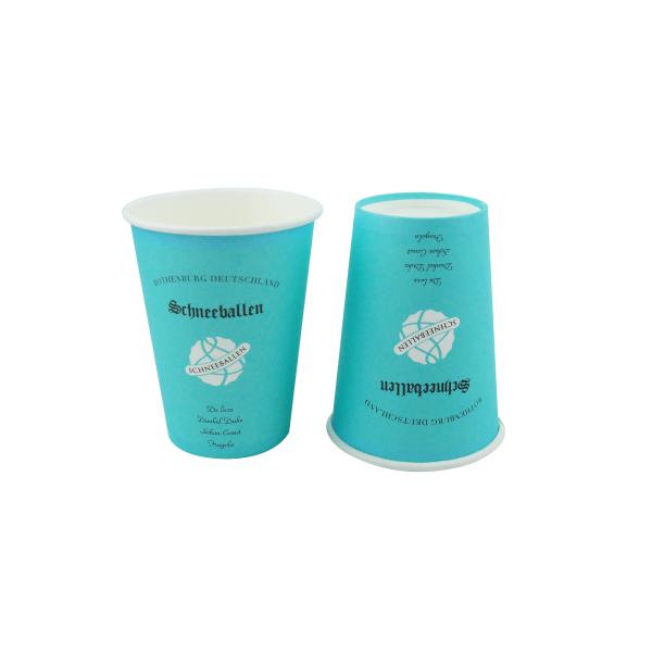 OEM / ODM 400ml Vending Paper Cups 12oz Flexo Printing With Free Samples