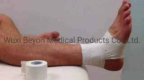 White Waterproof Volleyball Cotton Sports Tape   Strapping Hand Tear Athletic Sports Tape
