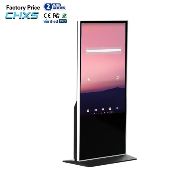 CH LCD Shopping Mall Advertising Touch Screen Kiosk Touch Screen 43 Digital Menu Kiosk Business Card Scanner Kiosk