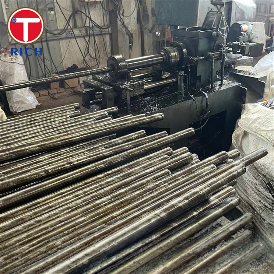 ST52 Chrome-Plated DIN 2391 Hollow Piston Rod for Hydraulic Cylinders with Reduced Weight