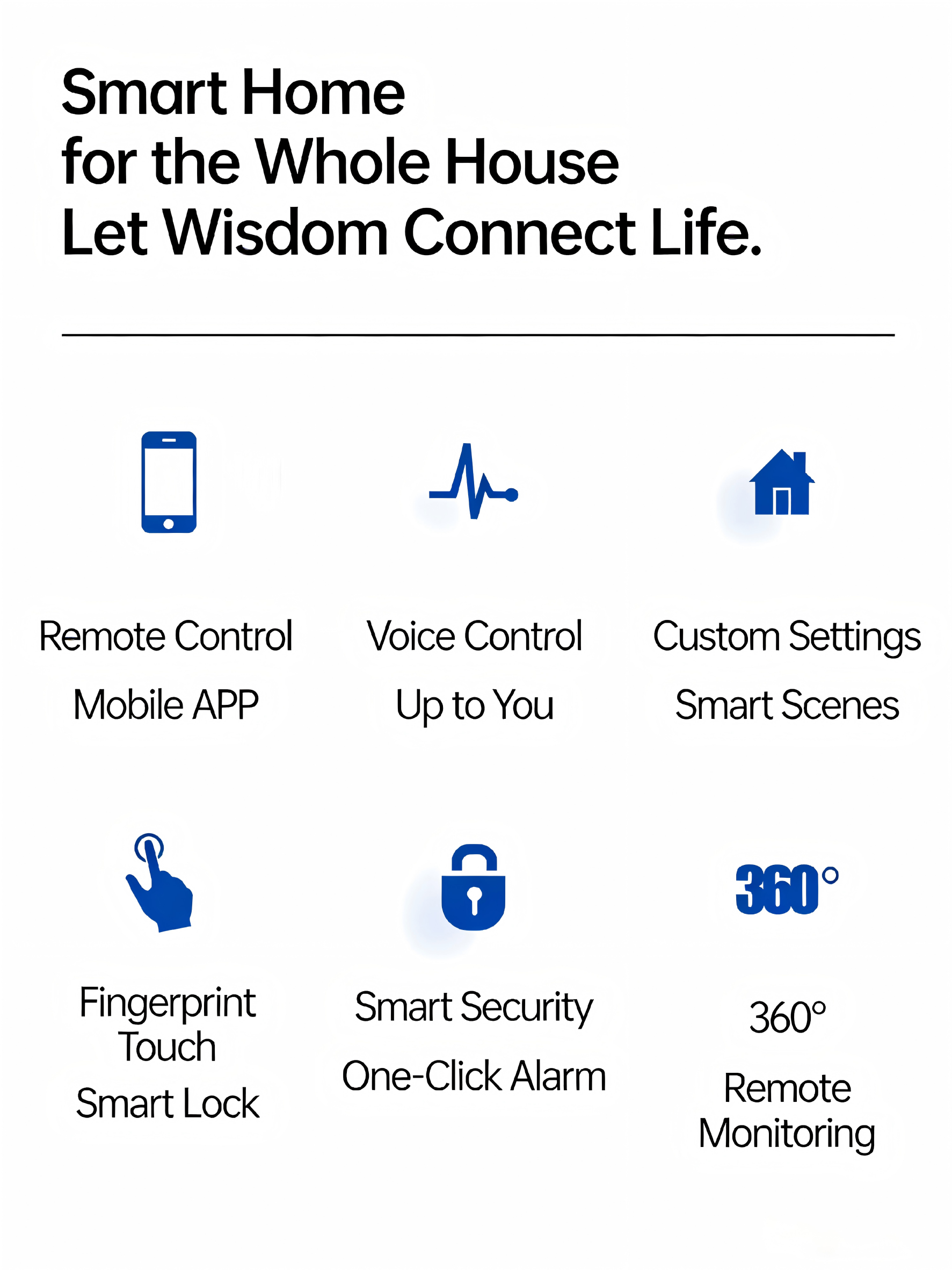 Smart Energy Saving Whole House Automation System Solution ODM