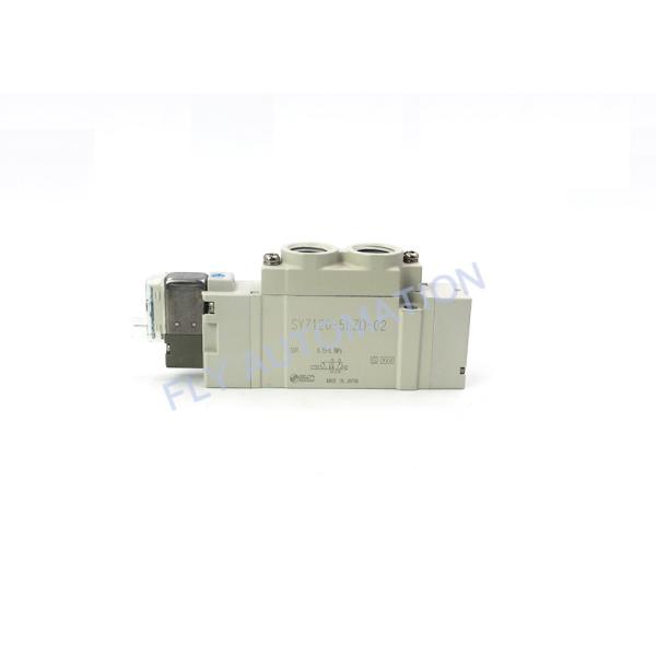 SY7120-5LZD-02 24v Pneumatic Solenoid Valve SMC Low Power G1/4 5/2 Way DC