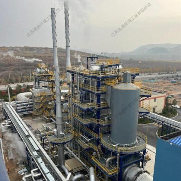 850°C–1000°C Refinery Sludge Rotary Kiln Recover Heat Energy Activated Carbon Adsorption