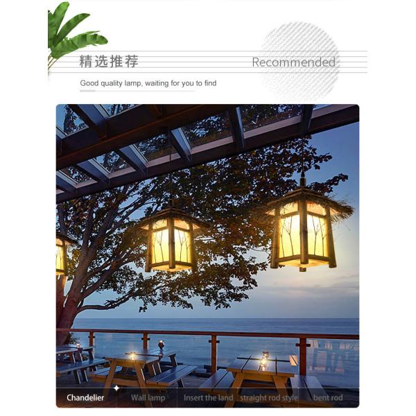ROHS Solar Street Lamp Light Chandelier CIP65 Waterproof 30 * 30cm