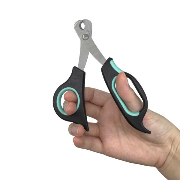 Coupe-ongles pour animaux de compagnie, couteaux tranchants, couteaux tranchants, poignées antidérapantes pour chats et chiens