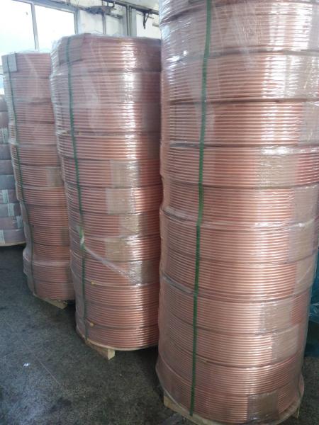 Copper Coil Pipe C11000 1/4 1/2 3/4 1 Air Conditioning Copper Tube ASTM B280