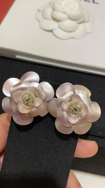 Pink Gold Luxury Earrings Aesthetic Exquisite Design With Diamonds