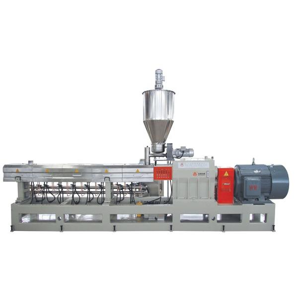 1500 rpm Máquina de extrusão de pellets de plástico de parafuso único usando material de parafuso 38CrMoALA