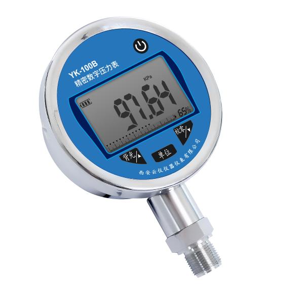 Smart Digital Pressure Gauge YK-100B RS485 Modbus RTU for SCADA Industrial Automation