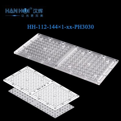 144 en 1 3030LEDs Lentille anti-éblouissement du parc de lumière PC Matériau T5S/T2M/T3M/T4M Disponible 284.96×132.96mm