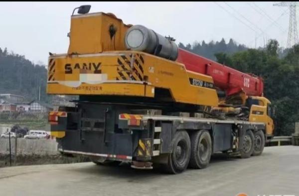Poids de levage maximal 16 t 2012 Année 75 tonnes Orange Équipement de construction Camion grue utilisée