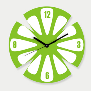 Custom Home Decorative Art Contemporary Wall Clocks, Acrylic Wall Clock LY-028
