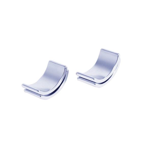 NiCuNi Coated Sintered Rare Earth Magnets Arc Segment Magnets For New Energy Cars