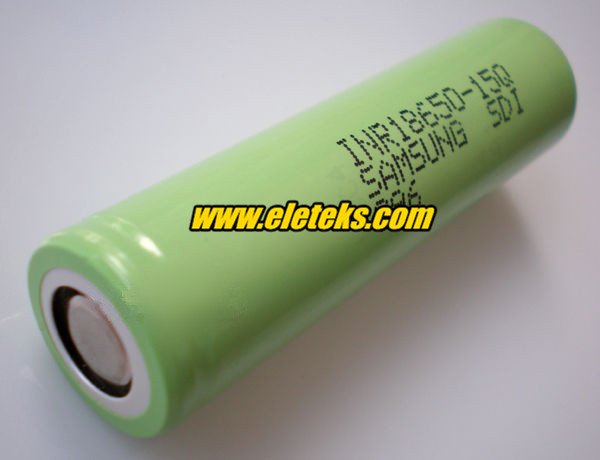 Authentic Samsung INR18650-15Q 1500mAh 3.7V 18650 15Q 15QM li-ion rechargeable battery 18A high power discharge battery