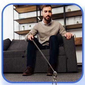                    Telescopic Magnetic Pickup Tool Mechanic Blue+Black             