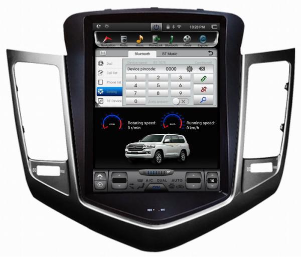 Ouchuangbo 9.7 inch Vertical Screen Tesla Style Android 6.0 car audio gps navi radio for Chevrolet Cruze 2009-2014