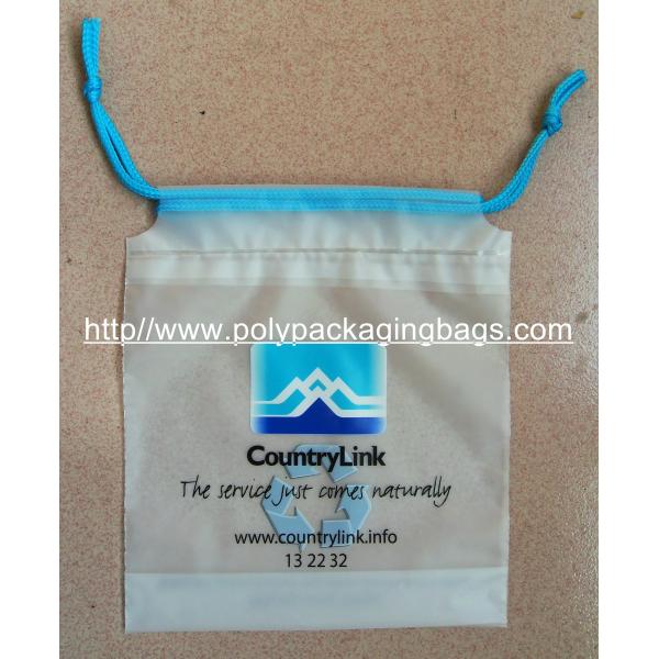 Мешок Drawstring штейнового винила CPE небольшой кладет мешок в мешки макияжа женщин