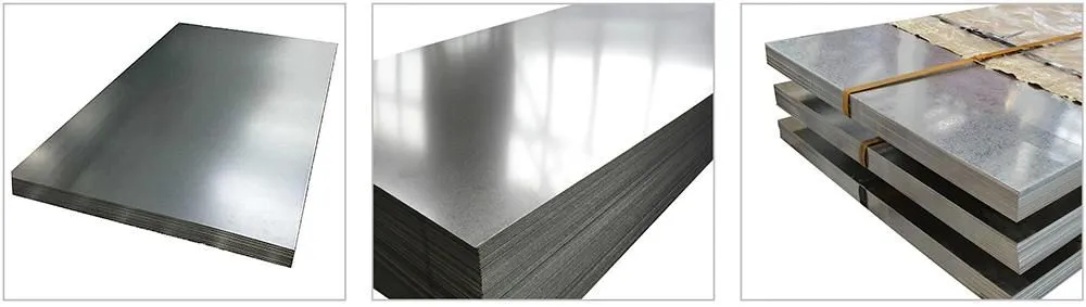 Galvanized Surface Treatment SGCC DX51D Grade Galvanized Steel Sheet Z80-Z275