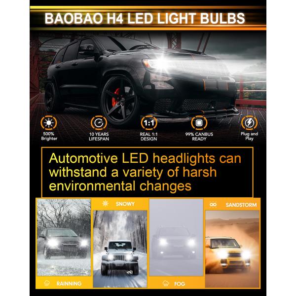 120W H4 H11 9006 Universal Car 9005 Headlight Bulb Accessories