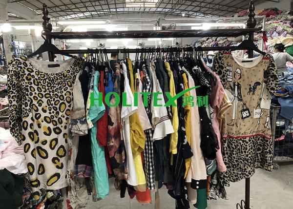 Wearable Second Hand Summer Clothes , British Style Used Womens Cotton Blouses