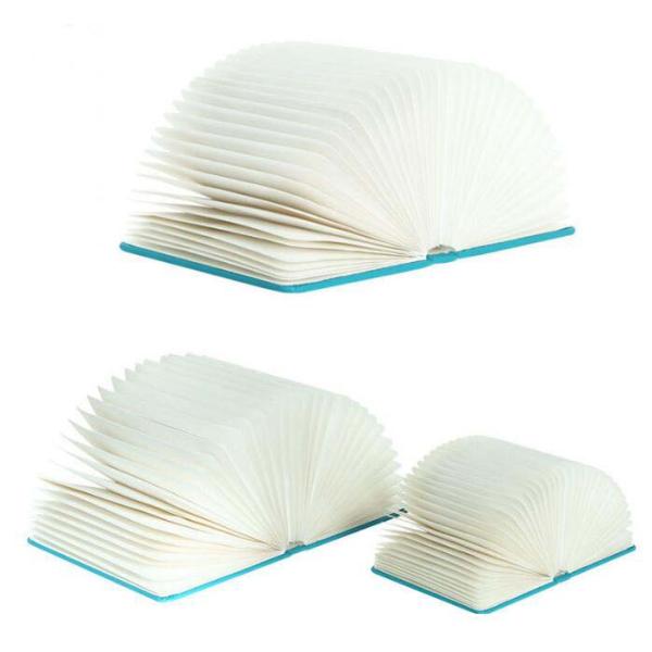 PU Cover 360 Degree Adjustable Rechargable Book Shape Light For Gift