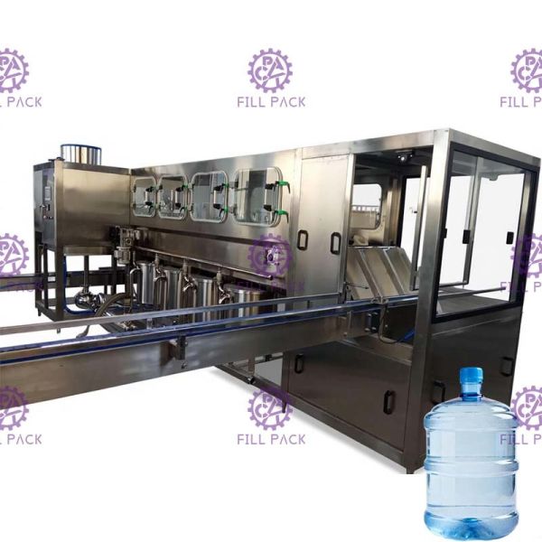 450BPH Automatic 5 Gallon Filling Machine 18.9L Water Bottling Equipment