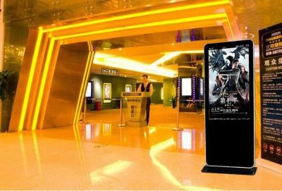 Floor Standing Digital Signage Displays , 49 Inch Android Windows Digital Signage