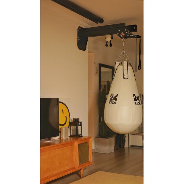 Home Gym 4FT Tall Heavy Bag Rack Wall Mounted Boxing Sandbag Holder