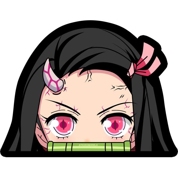 Водоустойчивый убийца 3D демона Kakashi Naruto Itachi Sasuke стикера автомобиля аниме для окна