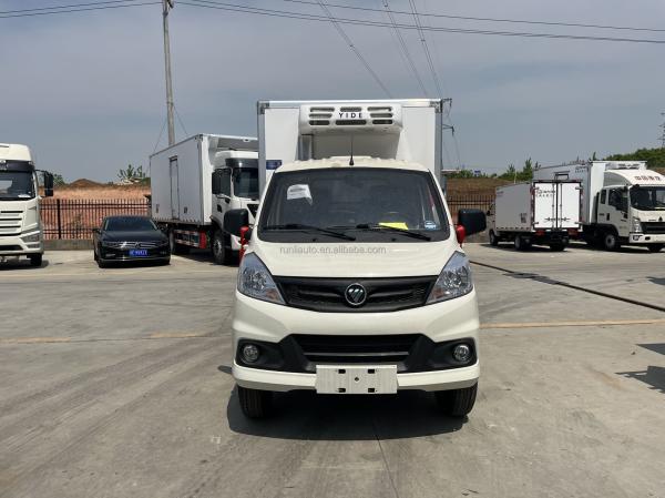 Factory Promotion Refrigerator Truck Customized Cold Special Freezer  Foton Xiangling V1 116HP 4X2 2.8M  Box Refrigerated Truck