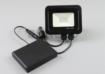 Luz de inundação conduzida Ultrathin recarregável 10w da segurança da microplaqueta de Epistar RGB para o jardim