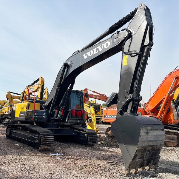 Volvo EC290 Used Crawler Excavator 153KW Rated Power Original Components