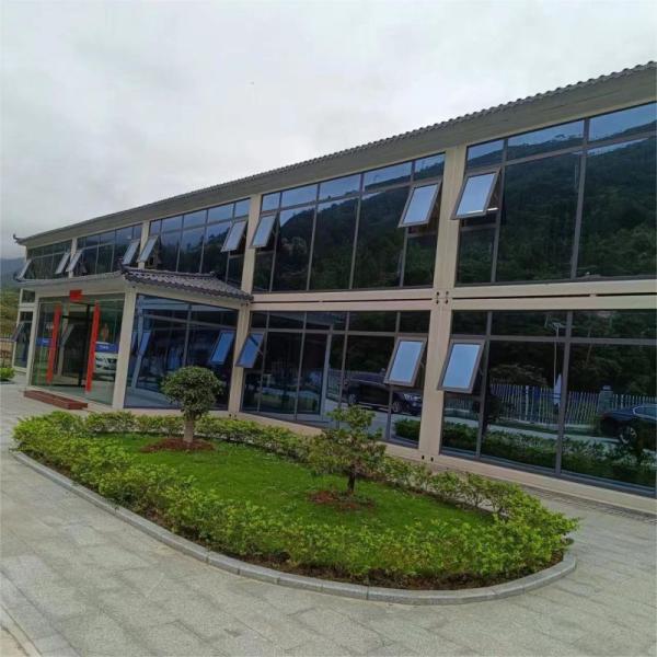 Casa/Hotel/Villa/Oficina/Tienda Casas de contenedores de paquete plano de 20 pies con diseño moderno