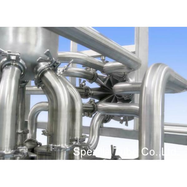 Трубопровод сваренный А270 особой чистоты АСТМ нержавеющей стали ТП316Л приглаживает поверхность