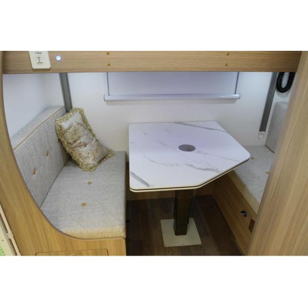 Remorque légère de camping de personne du châssis 4-6 d'Al-knock-out de remorque de voyage de personnes multiples