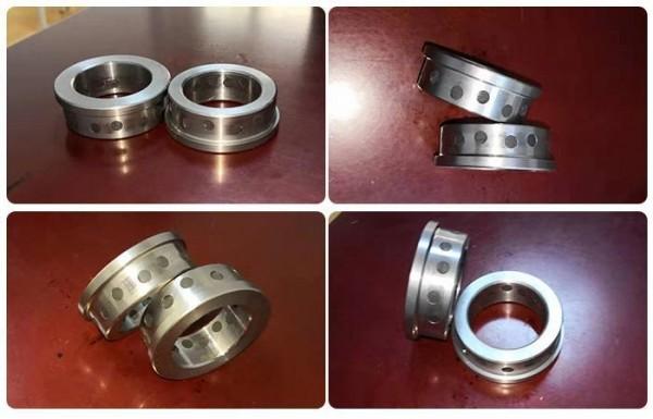 Silver Graphite Steel Bushing Sleeve High Strength Steel Alloy Anti Erosion