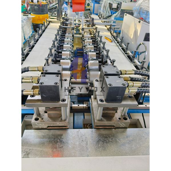 Electric Automatic Duct Flexible Connection Production Line Cr40 Steel Shaft