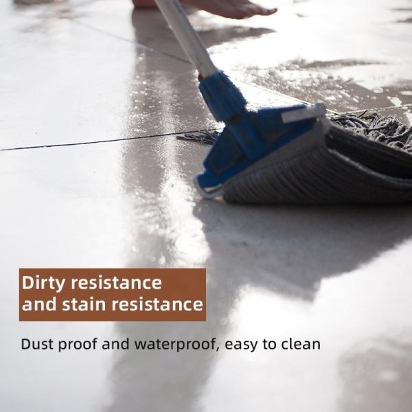 Pintura antiderrapante cinza sem odor auto-nivelação de revestimentos de piso de resina epoxi 3 mm