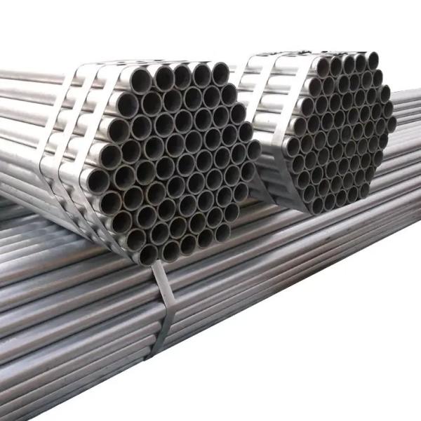 Threaded Galvanized Iron Steel Pipe Produced Under BS1387 Steel Standard Suitable for Water Gas and Air Pipeline Systems